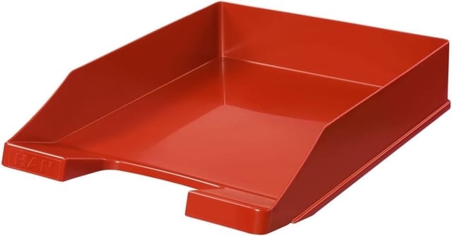 HAN - Briefablage klassik din A4 din C4 Polystyrol Farbe: rot