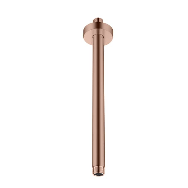 Brausearm Wandarm Duschkopfarm Deckenanschluss Kupfer gebürstet 1/2' 30 cm