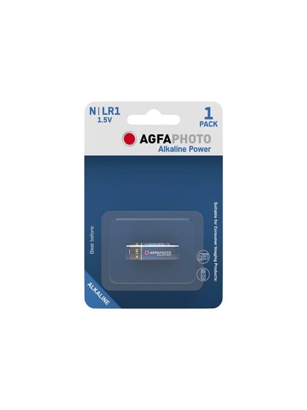 Agfa - photo Batterie Alkaline Power LR1 n 1,5V 1er Blister