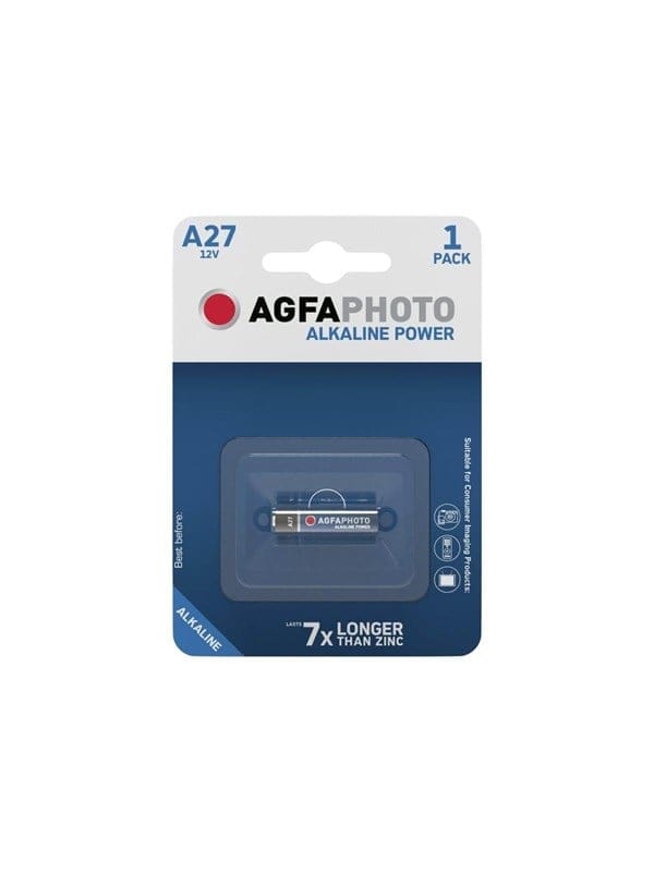 Agfa - photo Batterie Alkaline Power LR27 12V 1er Blister