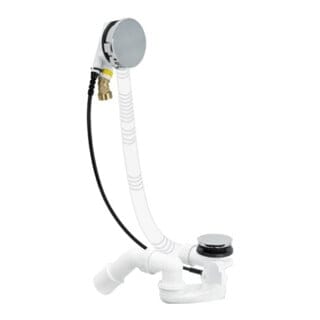 Villeroy&boch - Zubehör - Ab- und Überlaufgarnitur mit Anschluss, Chrom U90960361