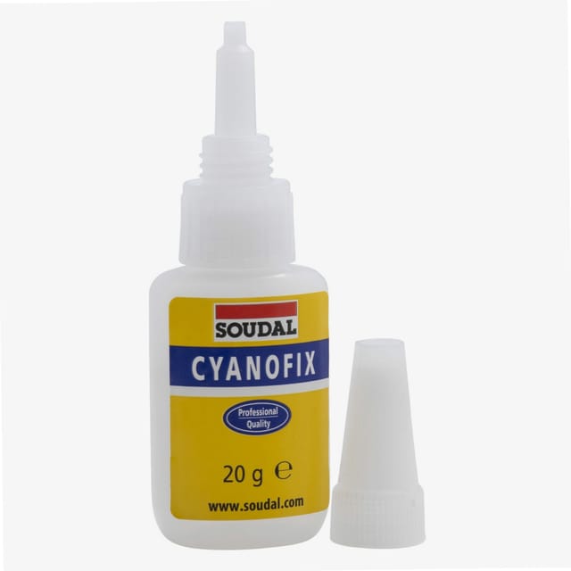 Soudal Sekundenkleber Cyanofix 84a 20g transparent 101125