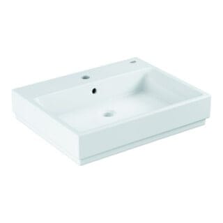 Cube Ceramic - Waschtisch mit Überlauf, 60x49 cm, PureGuard, Alpinweiß 3947300H - Grohe