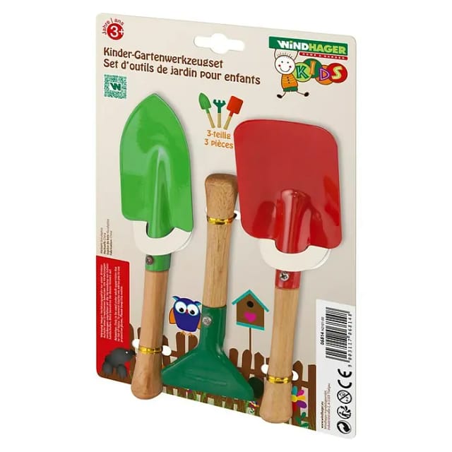 Set aus 3 Gartengeräten für Kinder