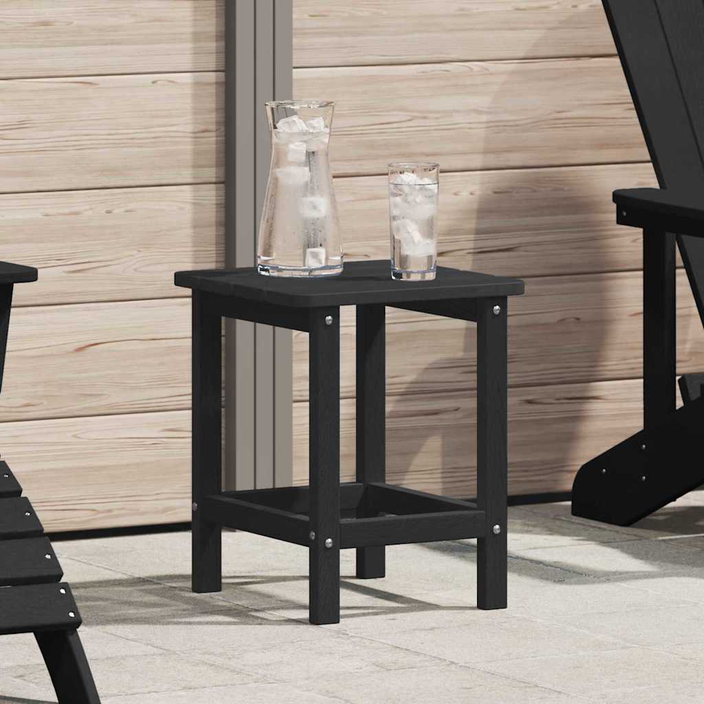 Beistelltisch Schwarz 38 X 38 X 46 Cm Polyethylen