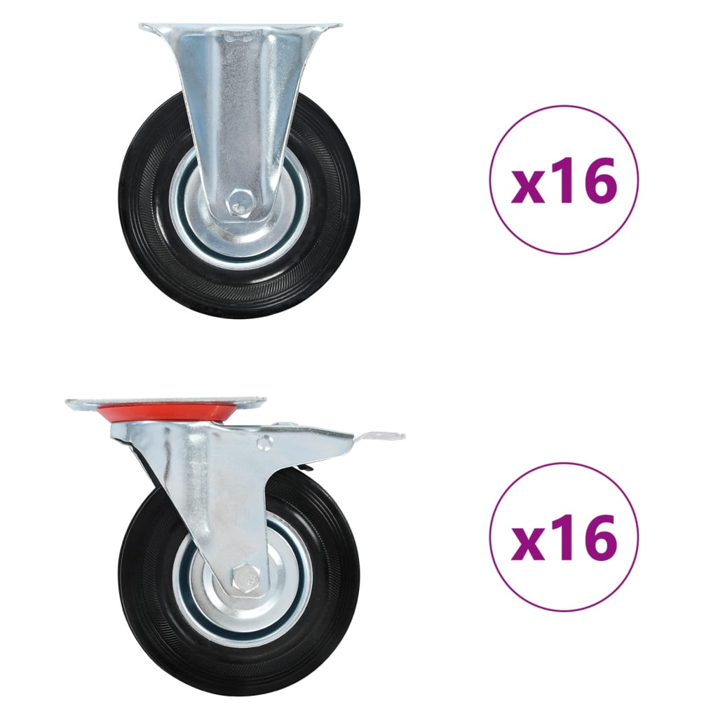 32 Stk. Rollen 125 Mm
