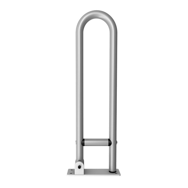 Aluminiumlegierung Handlauf Für Toiletten Anti-fall / Anti-schlupf-badezimmer-flip-up-sicherheitsverschraubungsstange Griff Home Health Care Equipment Ältere Menschen Behinderte (ohne Schwarze - Decdeal