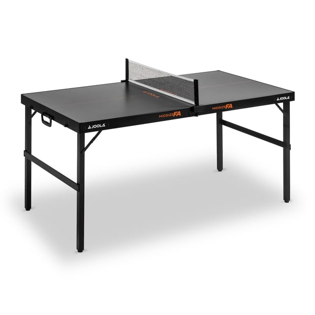 Joola - Indoor-Tischtennisplatte 'Midsize fa' (inkl. Netzgarnitur), dunkelgrau