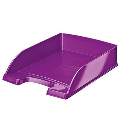 Briefablage WOW DIN A4 Polystyrol Farbe: violett