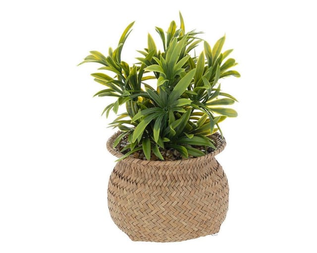 Atmosphera - Künstliche Pflanze Schilfrohrtopf - H.20 cm créateur d'intérieur