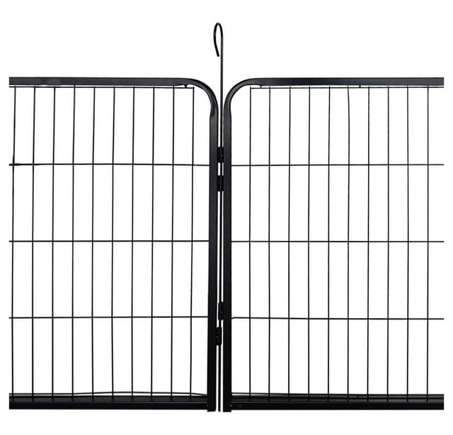 Home Deluxe - Welpenauslauf barki 80 x 60 cm / 8-teilig Größe 80 x 60 cm, Ausstattung 8 tlg. Welpenlaufstall Freigehege Tiere Welpen