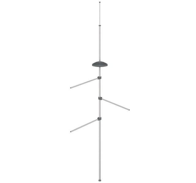 Handtuchhalter 47x280 cm Aluminium Vidaxl
