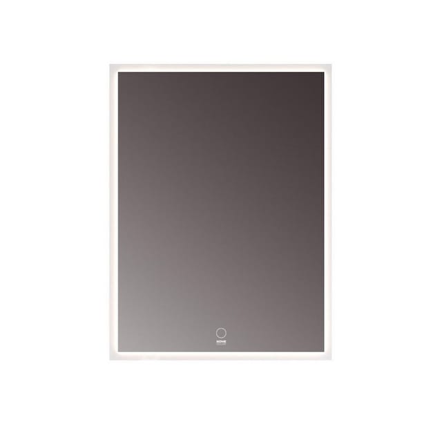 Home Deluxe - LED-Spiegel Rechteckig nola Größe: 60 x 80 cm LED-Spiegel Spiegel Schminkspiegel Badezimmerspiegel