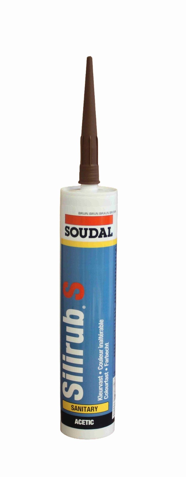 Sanitärsilikon Silirub 300ml braun 101670 - Soudal Bild 4