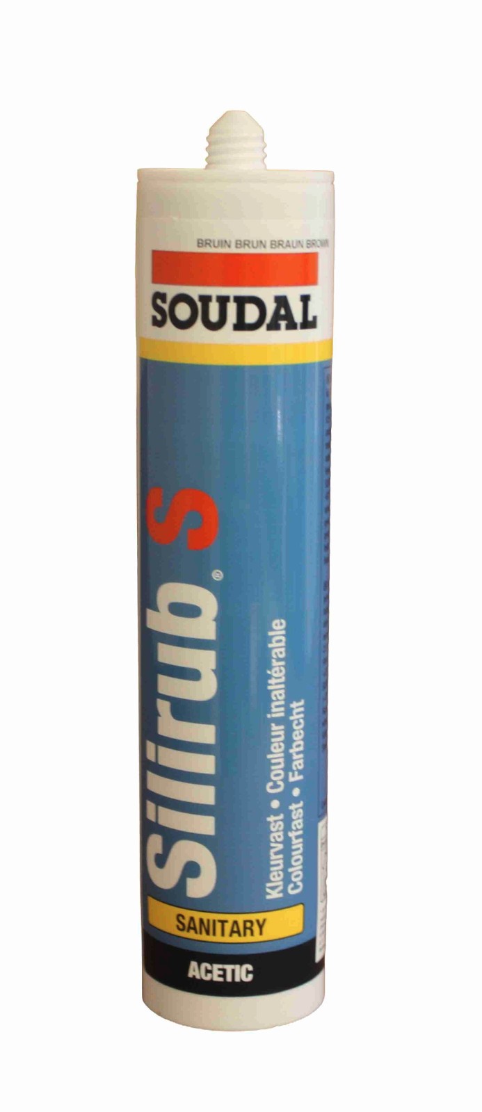 Sanitärsilikon Silirub 300ml braun 101670 - Soudal Bild 6