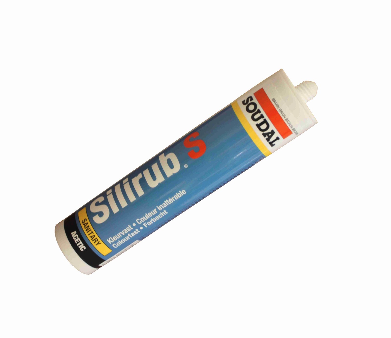 Sanitärsilikon Silirub 300ml braun 101670 - Soudal Bild 7