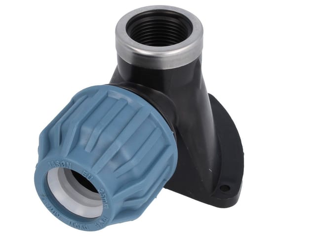 Jason - PP-Klemm-Wandscheibe ø 20 mm x 1/2 Zoll ig - dvgw zugelassen