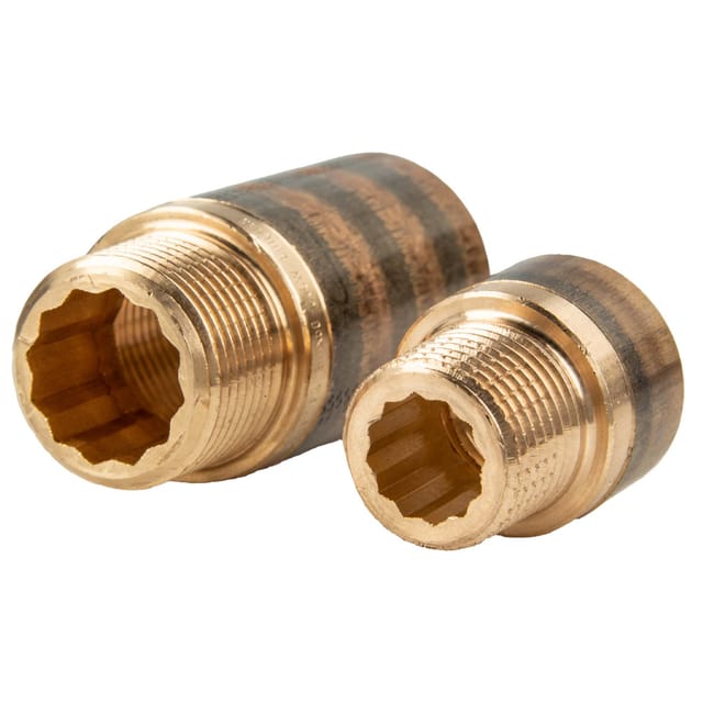 Verlängerung Hahnverlängerung 1 1/4' - 30mm dvgw zugelassen, R1 1/4xRp1 1/4x30 440510 - Viega