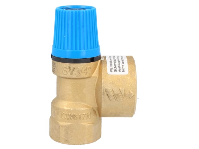 Watts - Membran Sicherheitsventil Überdruckventil 3/4 - Wasser 8,0 bar