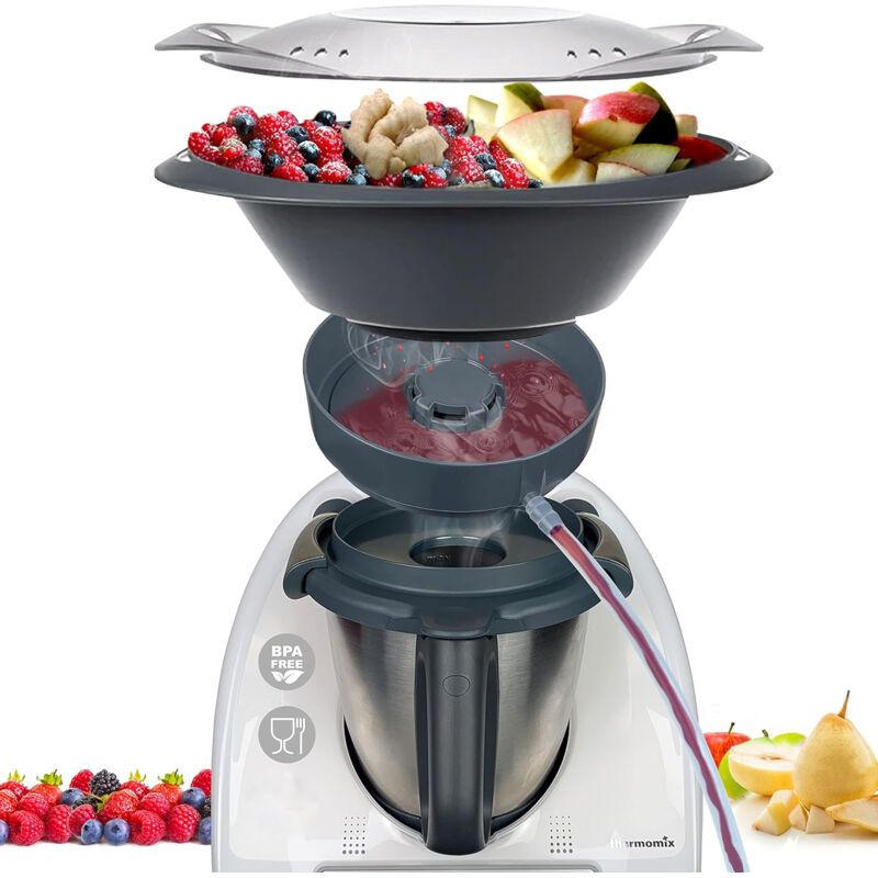 Ecleanfy-dampfentsafter Für Thermomix Tm6 Tm5 – Vollautomatische Saftgewinnung Mit Thermomix