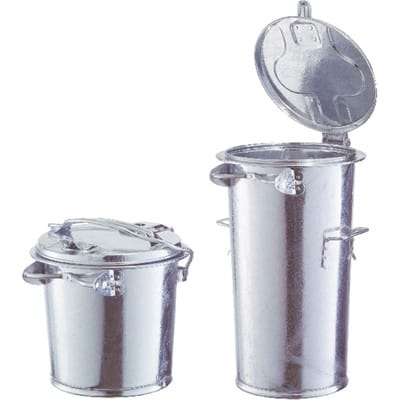 FP - Renner Mülleimer 35 l Stahlblech - 2032-00