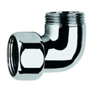Anschlusswinkel Chrom 3/4'x3/4' für Thermostat Automatic 2000 Compact - Grohe