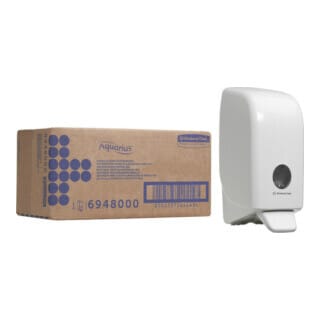 Kimberly-clark - aquarius Seifenspender 6948 23,5x11,6x11,4cm Kunststoff weiß