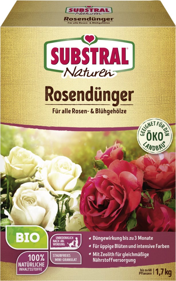 Evergreen - Substral Naturen Bio Rosendünger 1,7kg