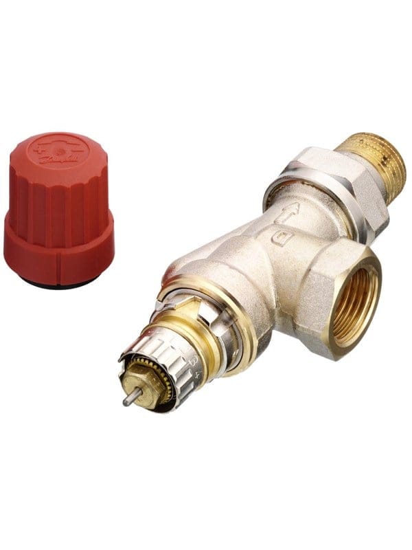 Danfoss - Heizkörperventil ra-n 15 1/2" Axialventilgehäuse mit Voreinstellung 013G0153