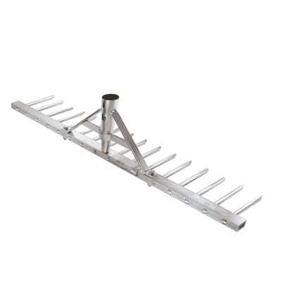 FP - Idealspaten Rechen alu 16 Zinken, Arbeitsbreite 620 mm