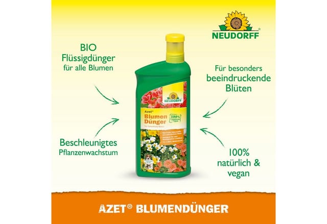 Neudorff Azet BlumenDünger - 1 Liter