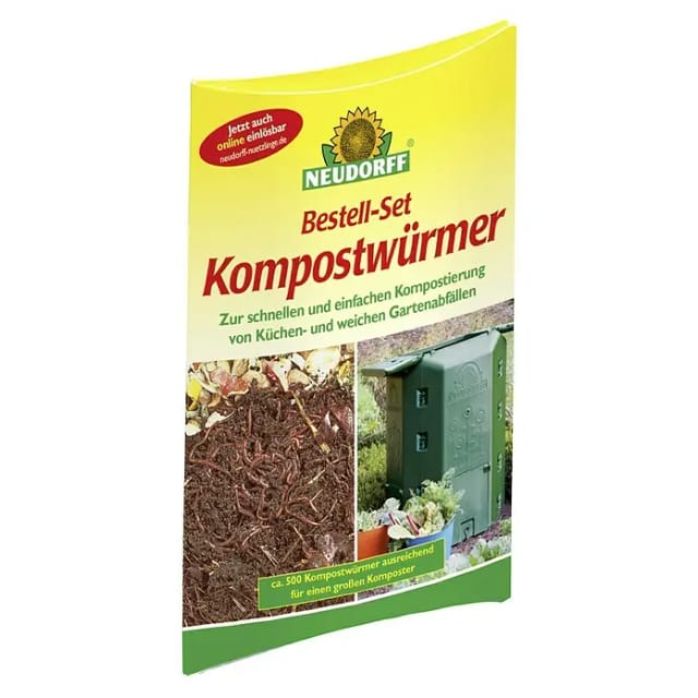 Neudorff - Bestell-Set Kompostwürmer