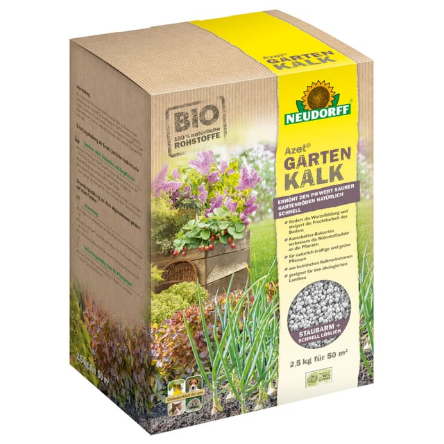Neudorff - Azet GartenKalk - 2,5 kg