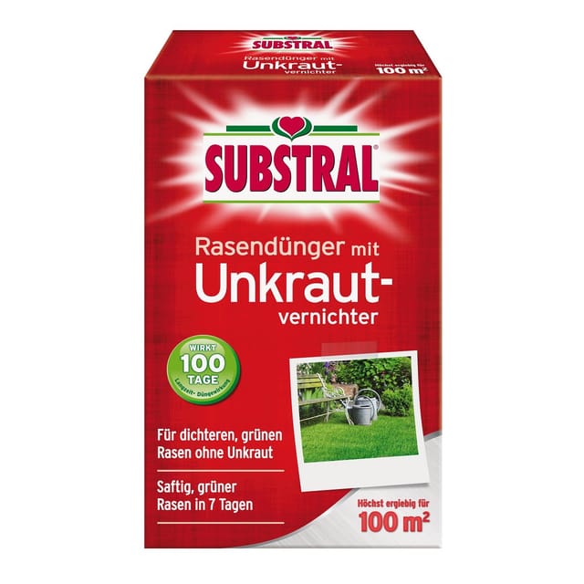Rasen-Dünger mit Unkrautvernichter - 2 kg - Substral