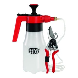 Baumschere FELCO 8 mit Zerstäuber Astschere Gartenschere Rebschere