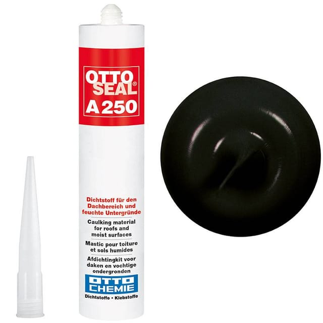 Ottoseal A250 310 ml Dichtstoff für den Dachbereich Schwarz