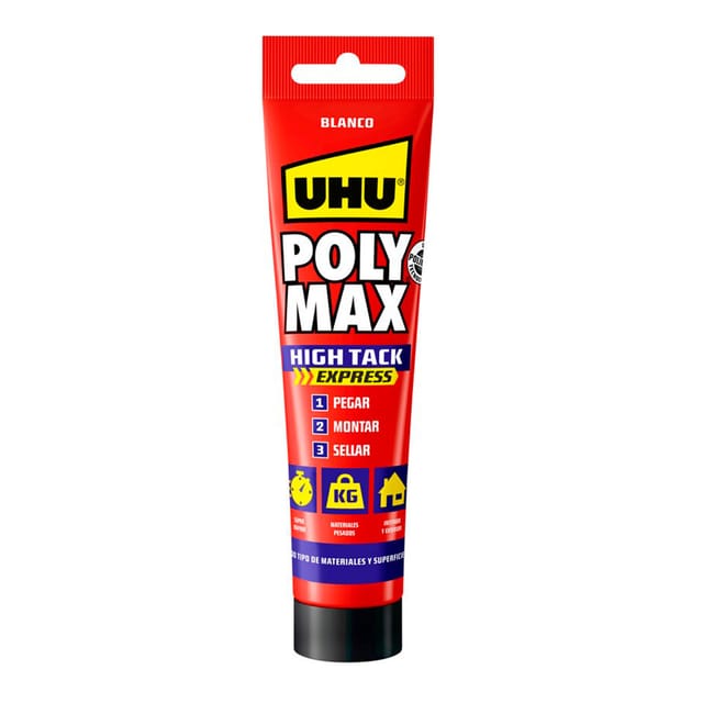 EHS - Uhu poly max high tack® express white 165g ref. 6312920
