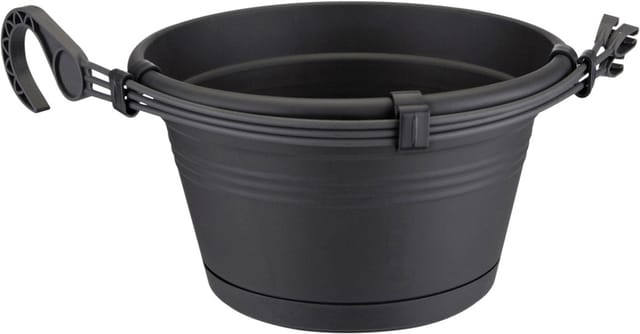 Green Basic Hängeampel lebhaft schwarz, ø 28 cm