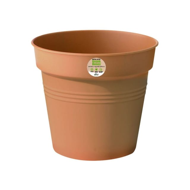 Elho - Pflanztopf Green Basics ø 30 cm, 12 l, terracotta Blumentopf Pflanzkübel