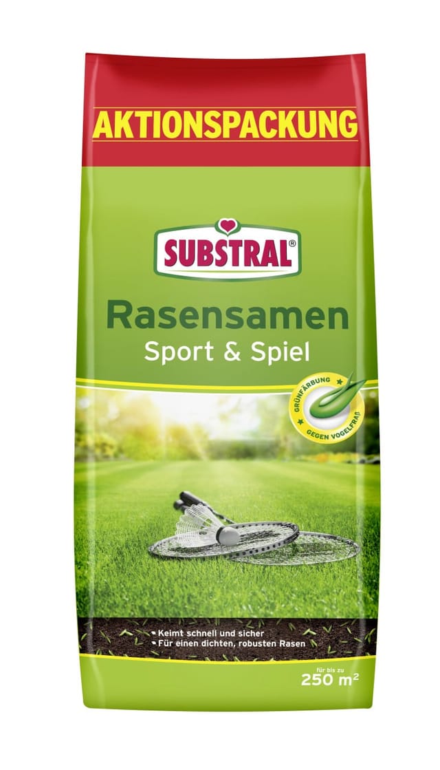 Substral - Rasensamen Sport und Spiel 5,0 kg für bis zu 250 m2