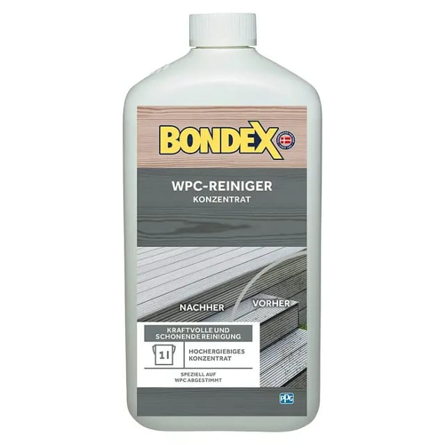 Wpc Reiniger 1 l, farblos Holzreiniger Kunststoffreiniger - Bondex