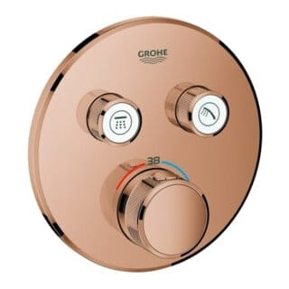 Grohtherm Smartcontrol, Unterputz-Thermostat mit 2 Ausgängen, Warm Sunset (29119DA0) - Grohe