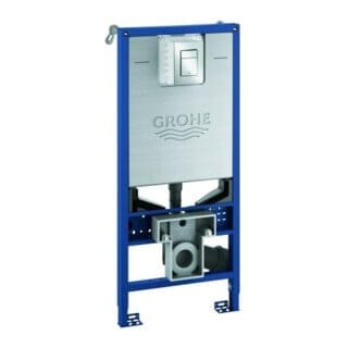 Rapid slx - Gestell für Wand-WC mit Spülkasten und Betätigungsplatte, verchromt 39603000 - Grohe