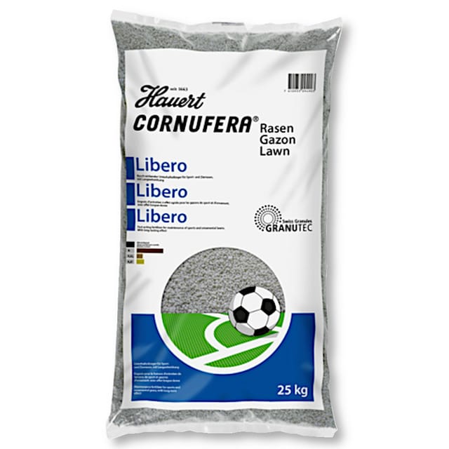 Hauert - Cornufera Rasendünger Libero 25 kg Profidünger Stickstoffdünger Langzeit