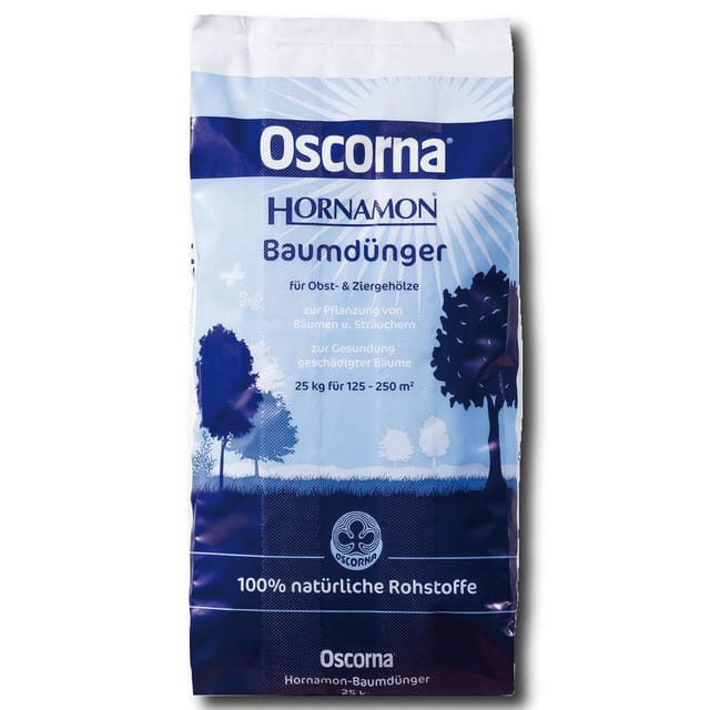Oscorna - Hornamon Baumdünger 25 kg Ziergehölze Biodünger Naturdünger Obstdünger