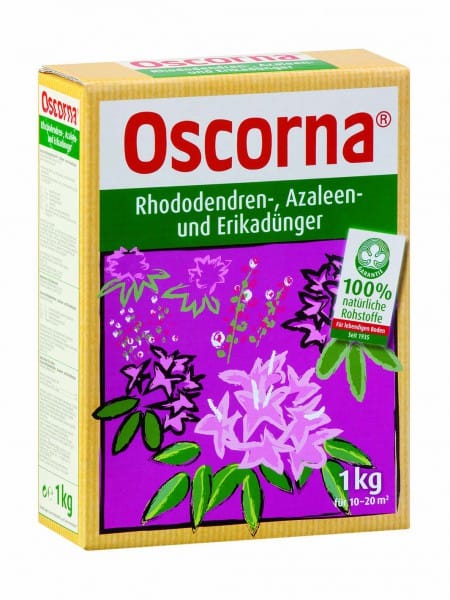 Oscorna - Rhododendren-, Azaleen- und Erikadünger 1 kg für 10 bis 20 m²