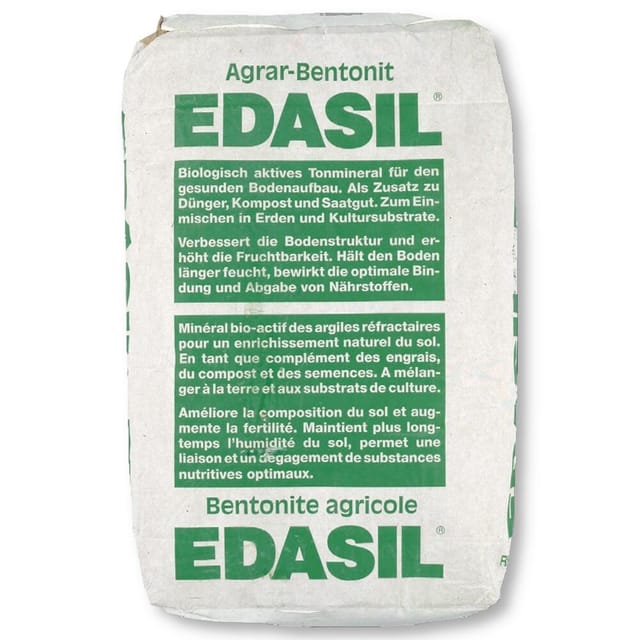 Oscorna - Edasil Agrar-Bentonit 25 kg Zusatz zu Dünger, Kompost und Saatgut