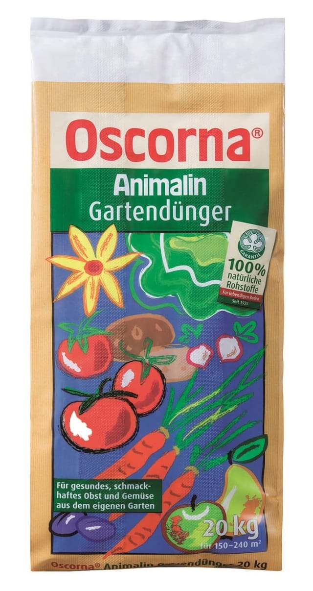 Oscorna - Animalin Gartendünger 20 kg Universaldünger Gemüsedünger Blumendünger