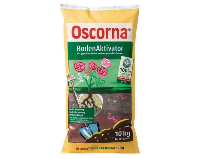 Oscorna - Bodenaktivator 10 kg Bodenverbesserer Rasen Obst Gemüse Blumen Dünger