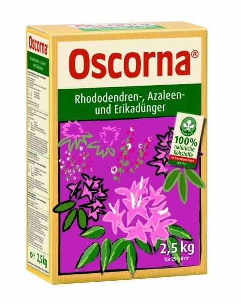 Rhododendren-, Azaleen- und Erikadünger 2,5kg - Oscorna